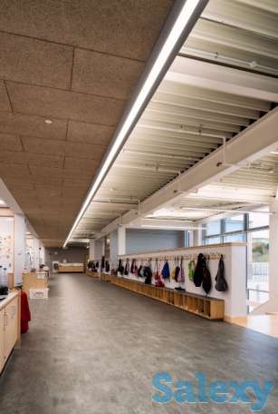 Акустическая плита на основе древесного волокна для потолков, фотография 4