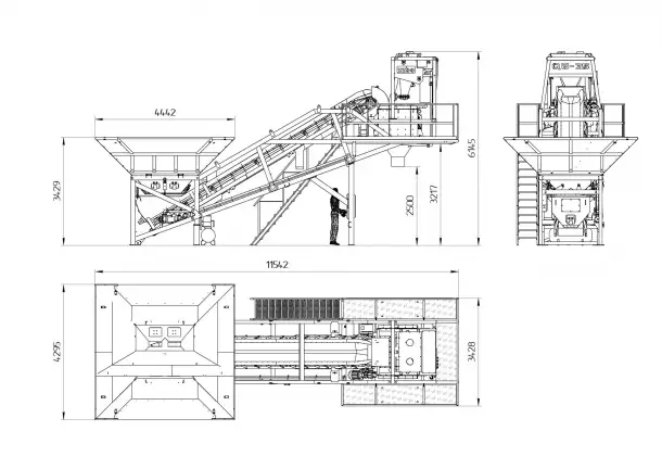 Бетонный завод QUICK BETON TWIN-35, фотография 12