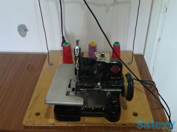 Промышленная швейная машина=YMATA=+аверлок састояние супер работает тоже супер б/у, фотография 3