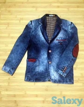 Стильный пиджак на 7-8 лет, фотография 1