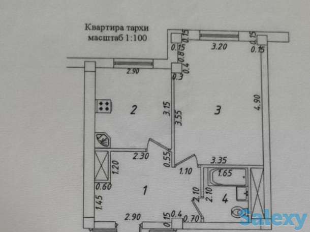 Продается квартира на Алмазарском районе в Новостройке, 40 м2 , с ремонтом., фотография 6