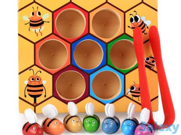 Купить детские 🌈 пирамидки, сортеры и шнуроки от интернет-магазина ToyStoreUZ, фотография 2