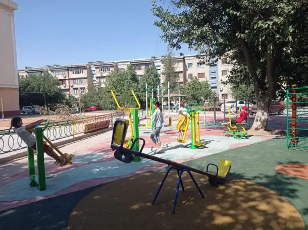 Уличные детские тренажеры от 6 лет тренажёры KiF, фотография 7