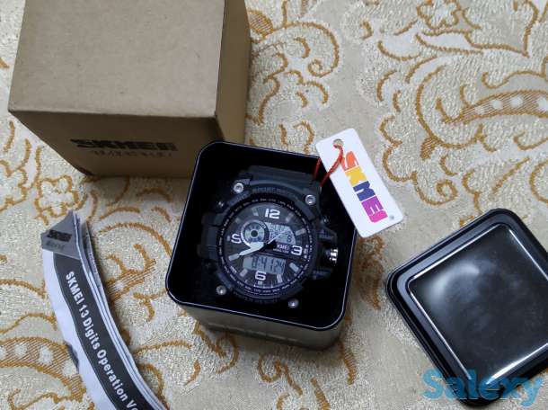 SKMEI Спортивные часы с двойным дисплеем лучший бренд, фотография 4