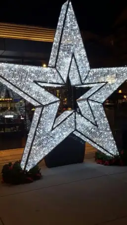 Предлагаем Вашему вниманию новогоднее световое оформление фасада зданий! И снежинки, и сосульки, и яркий дождик и большо, фотография 12