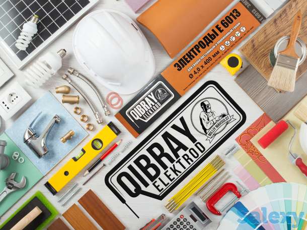 Электроды сварочные E6013 д. 2,5 мм 1 кг (Qibray Elektrod), фотография 2