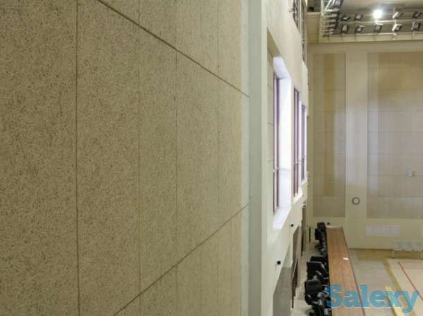 Акустическая плита на основе древесного волокна и каменной ваты для стен, фотография 2