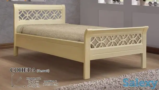 Односпальные кровати, фотография 1