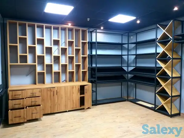 Торговые стеллажи и витрины для магазинов, аптек и торговых точек, фотография 7