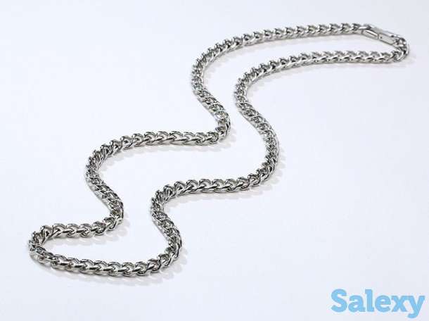 6Mm Miami Cubaanse Collier Rvs Hip Hop Sieraden 24 Inch, фотография 3