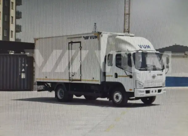 Автофургон рефрижератор FAW Tiger V -20C 7 т дизель, фотография 1