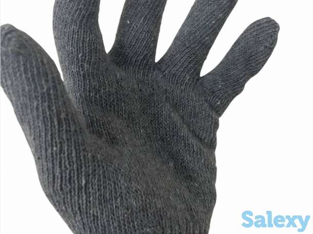 Перчатки вязанные хб 55 гр, фотография 2