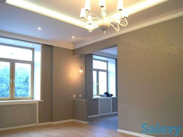 Качественно произведем ремонт квартир и коттеджей. Гипсокартонные и натяжные потолки, электропроводка, кафель, мозаика,, фотография 2