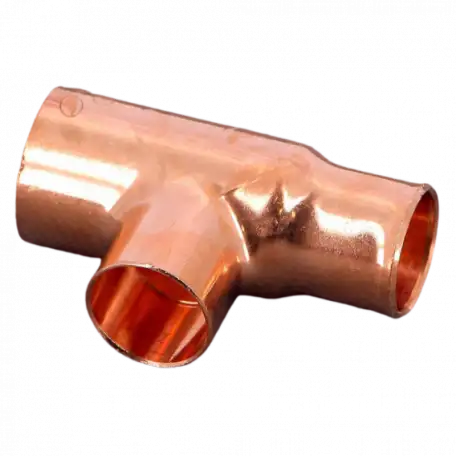 Тройник медный D3: 9-159 мм, D3: 6-108 мм, D3: 6-108 мм, Производ.: Comap; HALCOR..., фотография 1