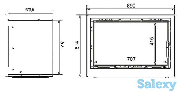 Стальной камин kaseta arke 80 на 120 км² в Ташкенте, Узбекистане камин, топка, pech, kamin, ideasvet, фотография 6