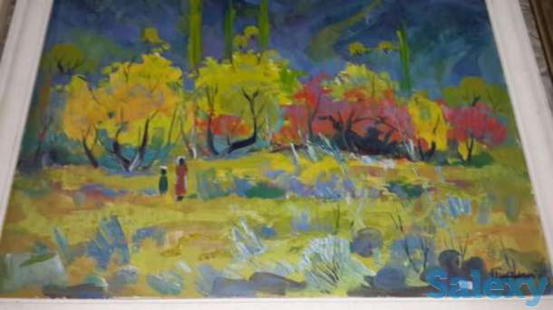 Картина холст, масло. Автор Пирматов Т, фотография 1