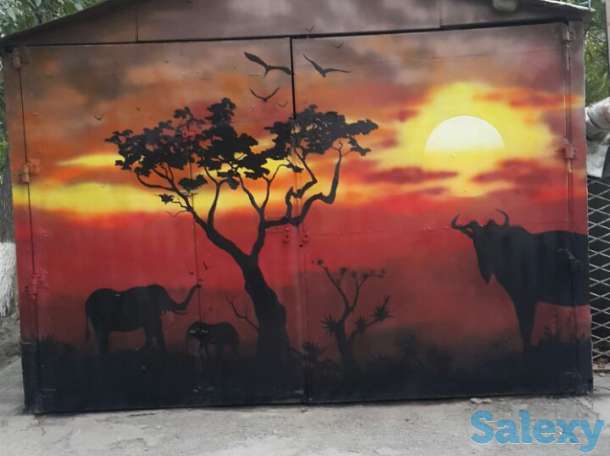 Художник. Профессиональная роспись стен. Картины. Граффити, фотография 12