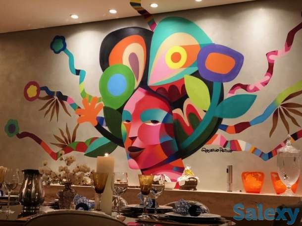 Роспись на СТЕНЕ профессионально, фотография 1