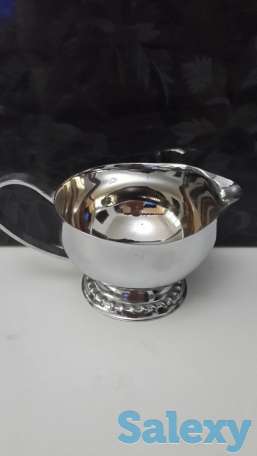 Мельхиоровый чайно-кофейный сервиз СССР., фотография 5