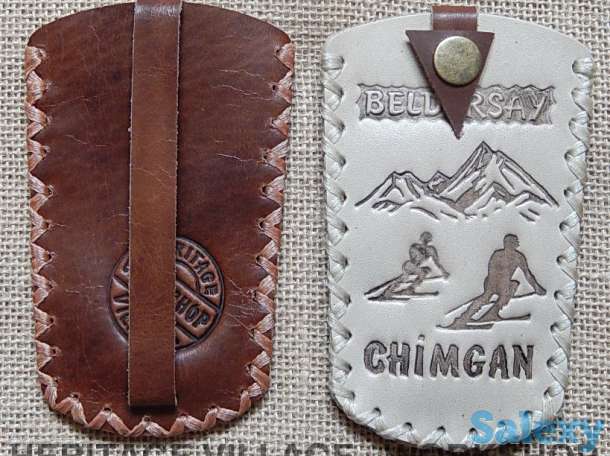 Кожаные футляры для ключей., фотография 3