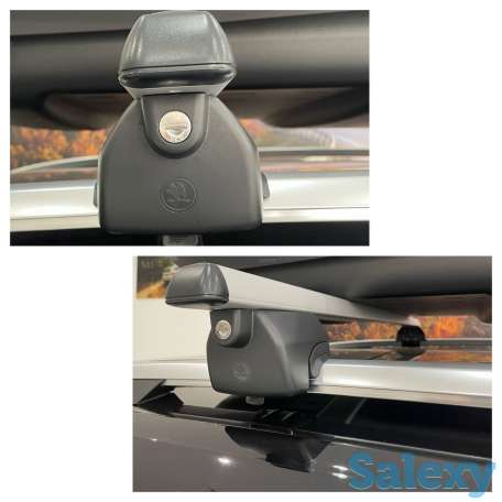 Оригинальный Багажник на рейлинги Skoda Kodiaq, фотография 1