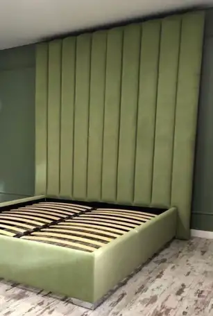 Кровать мягкая двуспальная., фотография 4