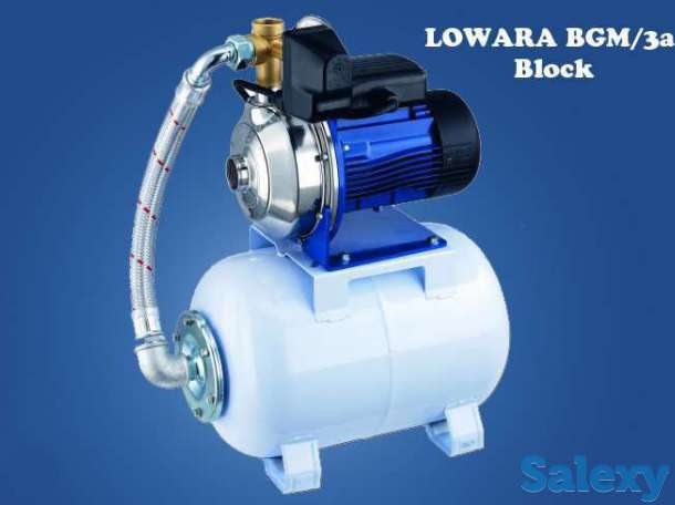 Итальянский насос Lowara для повышения давления и напора воды, фотография 1