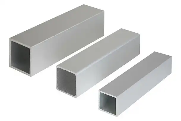 Труба алюминиевая профильная, бокс Стор. А: 10-250 мм, Стенка: 0,5-8 мм, Стор. Б: 5-200 мм, фотография 1