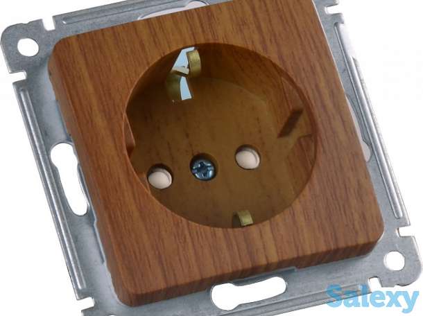 Розетки, выключатели, рамки, механизмы MASTER дуб Гарантия 5 лет от HEGEL, фотография 6