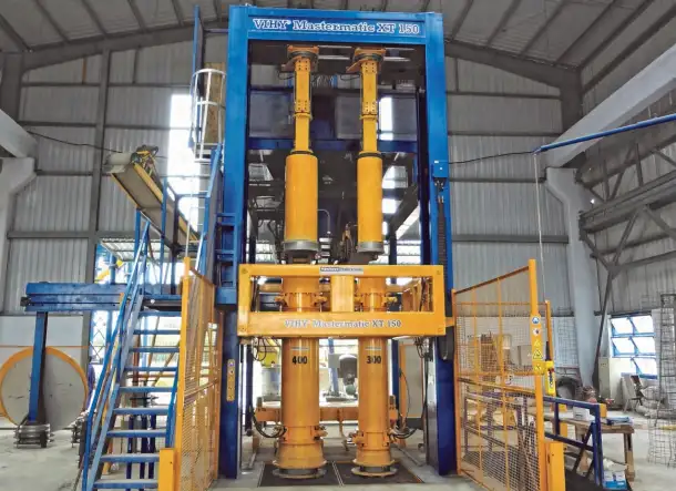 Оборудование для производства бетонных труб VIHY Mastermatic, HawkeyePedershaab., фотография 1