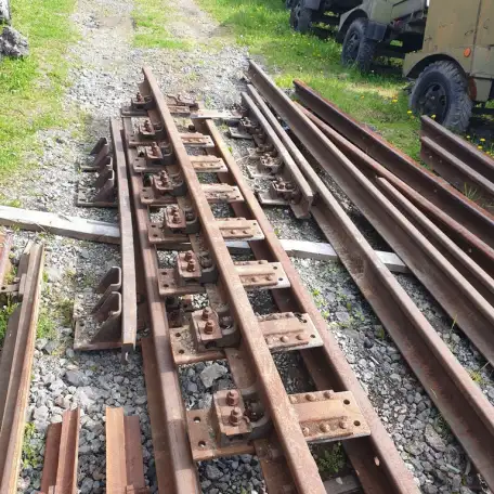 Стрелочные переводы Сост.: бу; без износа; с хранения; новый, Направ.: левый; правый, фотография 1