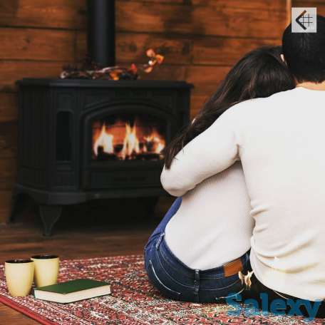 Дровяная печь koza k 9 kratki в Ташкенте, Узбекистане камин, топка, pech, kamin, ideasvet, фотография 2