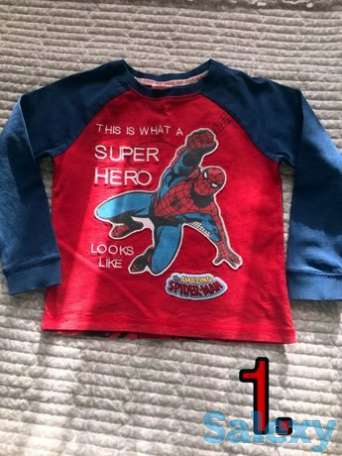 Кофта/ Футболка с длинным рукавом для мальчика 4-5 лет, фотография 1
