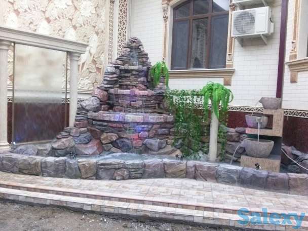 Водопад искуственая работа, фотография 1