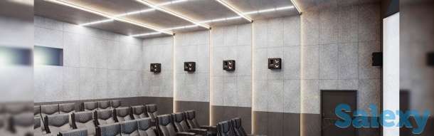 Акустическая плита на основе древесного волокна для потолков, фотография 3