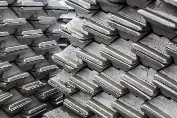 Силумин: чушка; фланец, фотография 1