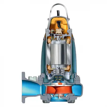 Канализационные погружные насосы FLygt от официального дистрибьютора, фотография 4