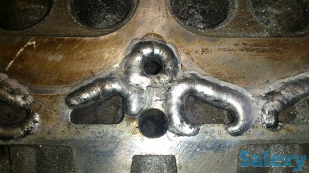 Аргон сварка. Опрессовка Головки ГБЦ., фотография 2