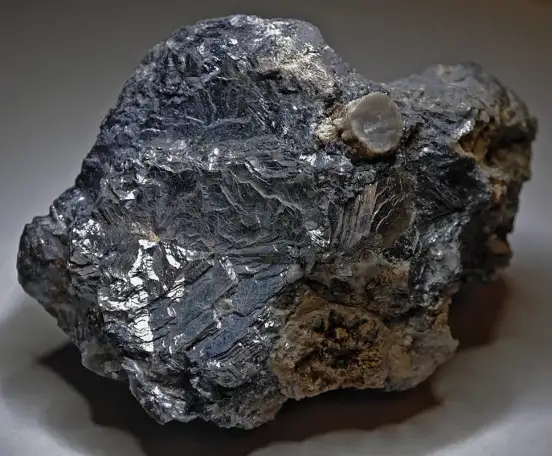 Сурьма: гранулы, фотография 1