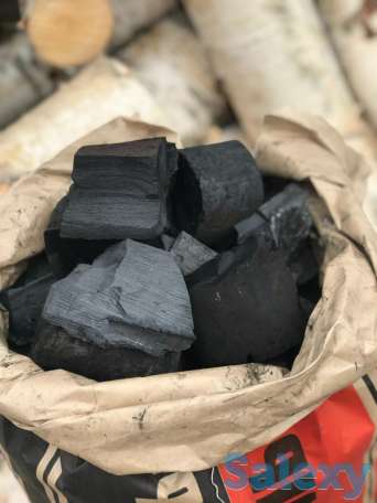 Древесный уголь в мешке 10кг оптом, фотография 2