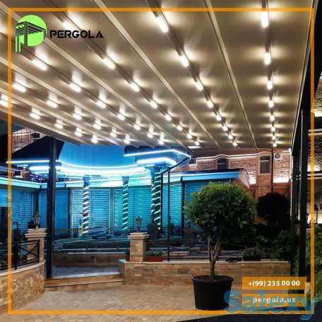 Раздвижные тентовые навесы «ПЕРГОЛА», фотография 2