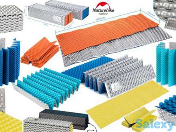 NatureHike –каремат-гармошка полиуретановый лёгкий и компактный коврик, фотография 1