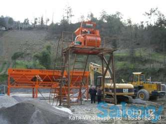 Стационарный бетонный завод модель НZS 35, фотография 2