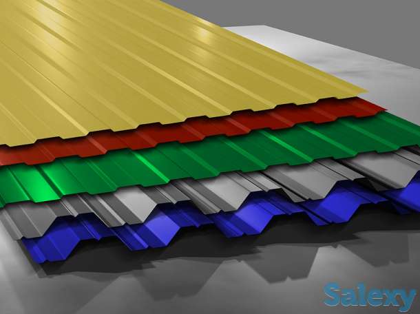 Профнастил оцинкованный и профнастил окрашенный, фотография 2