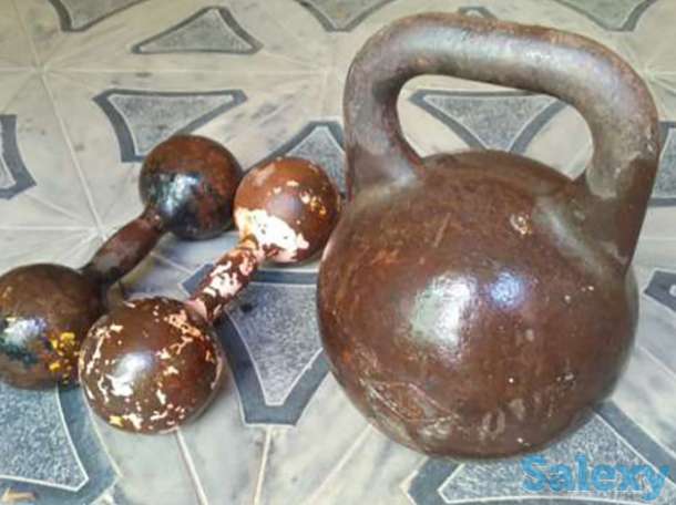 Гантели и гиря, фотография 1