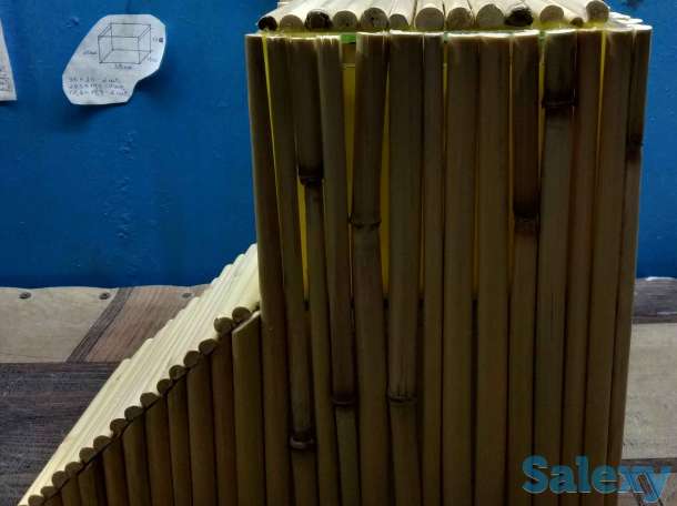 Двухэтажный домик оформленный камышом., фотография 6