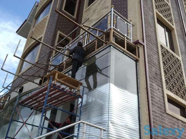 Травертин, фасадные работы, декор, лепка. Все виды фасадных работ, фотография 1