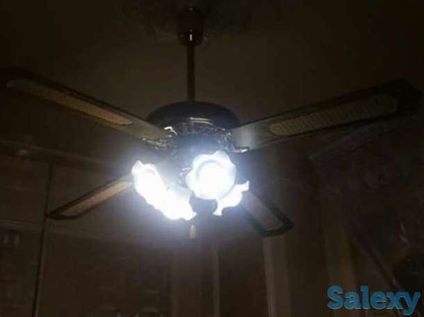 Люстра вентилятор, фотография 1