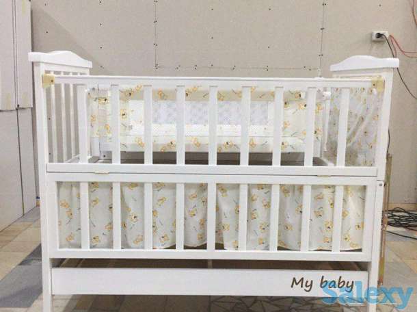 Детская кроватка и шкаф, детский уголок. Изготовим под заказ быстро и недорого. Изготовим в любом цвете и любого размера, фотография 1