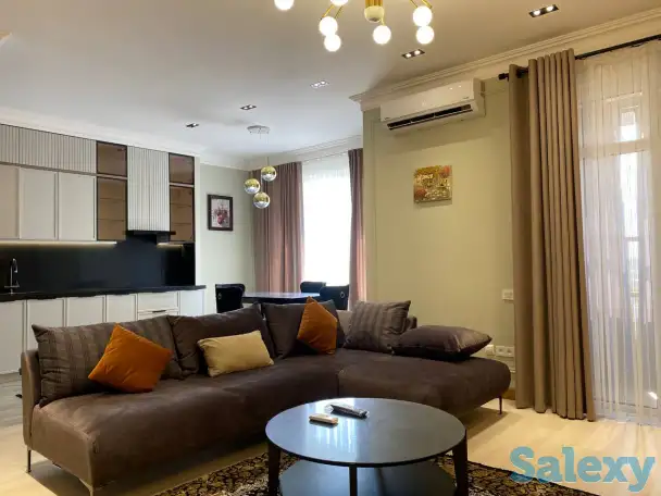 ЖК NRG Oybek,2-комнатная,76 м²,12/12,евроремонт,мебель,техника, фотография 2